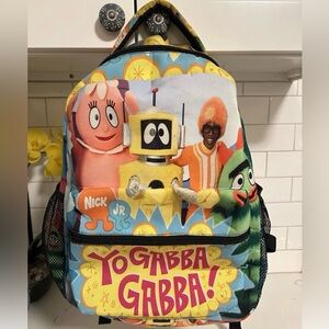RARE-Yo Gabba Gabba characters Backpack-DJLance-SOLD OUT Everywhere